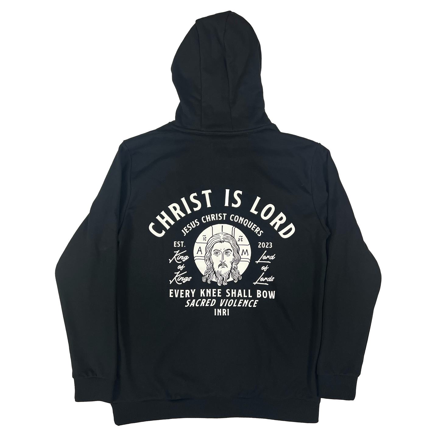 Christ is Lord front and back Hoodie